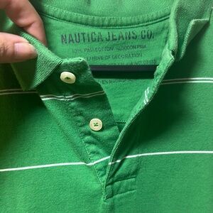 Nautica Green Polo Shirt